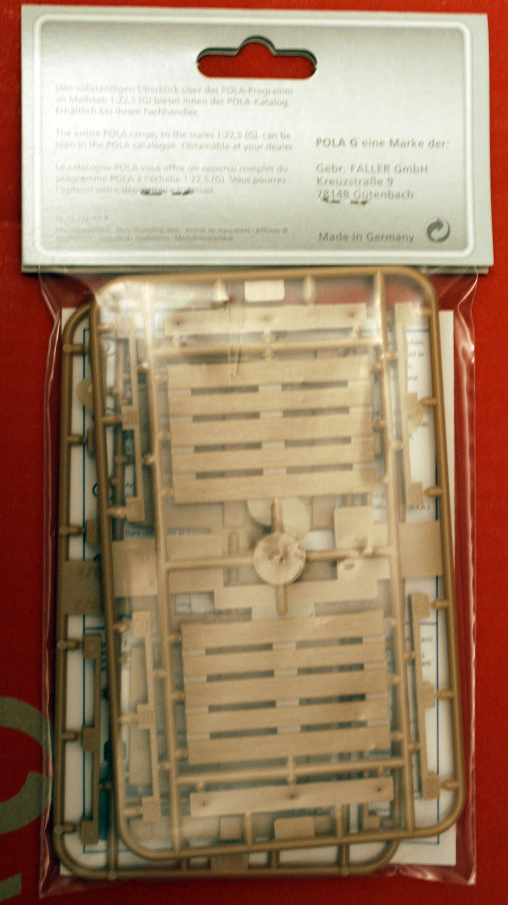 Pola 333201 Paletten Europaletten Ladegut 4 Stück 1:22,5  1:24  Diorama