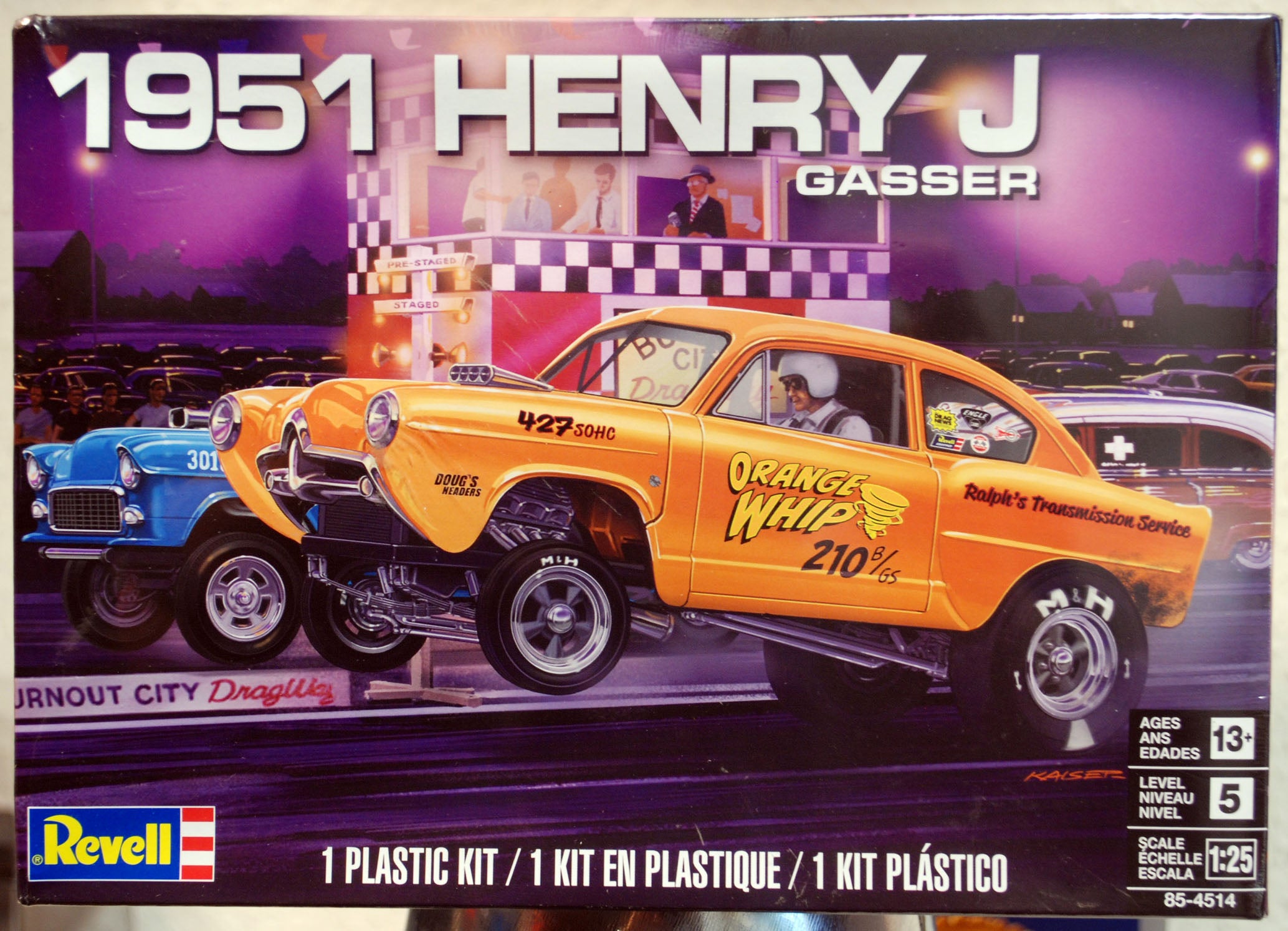Revell 4514 1951 Henry J Gasser Dragster Funny Car  1:25