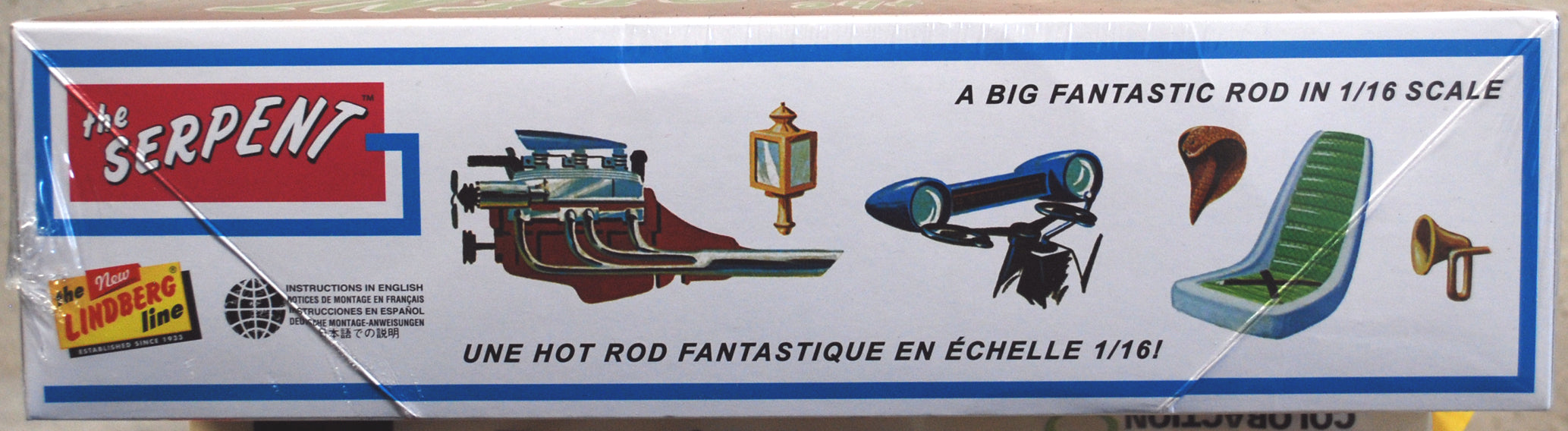 Lindberg 137 The Serpent Show Rod 1:16