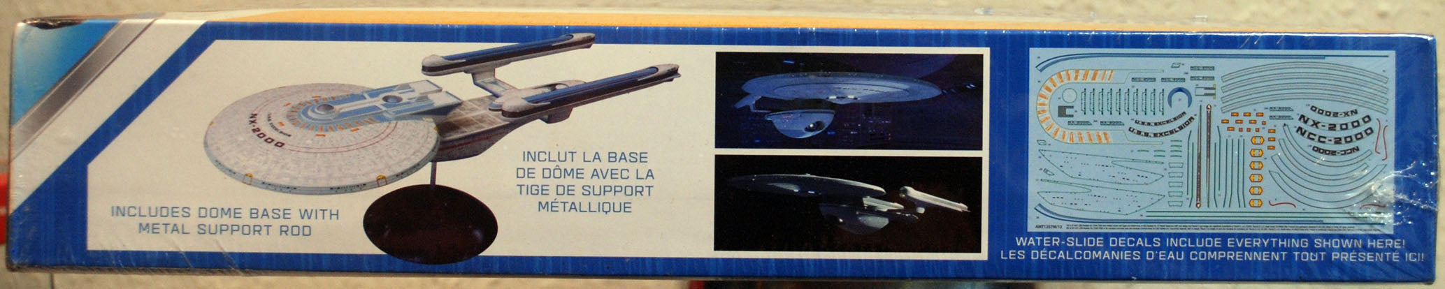AMT 1257 Star Trek USS Excelsior NX - 2000 1:1000 neu 2021