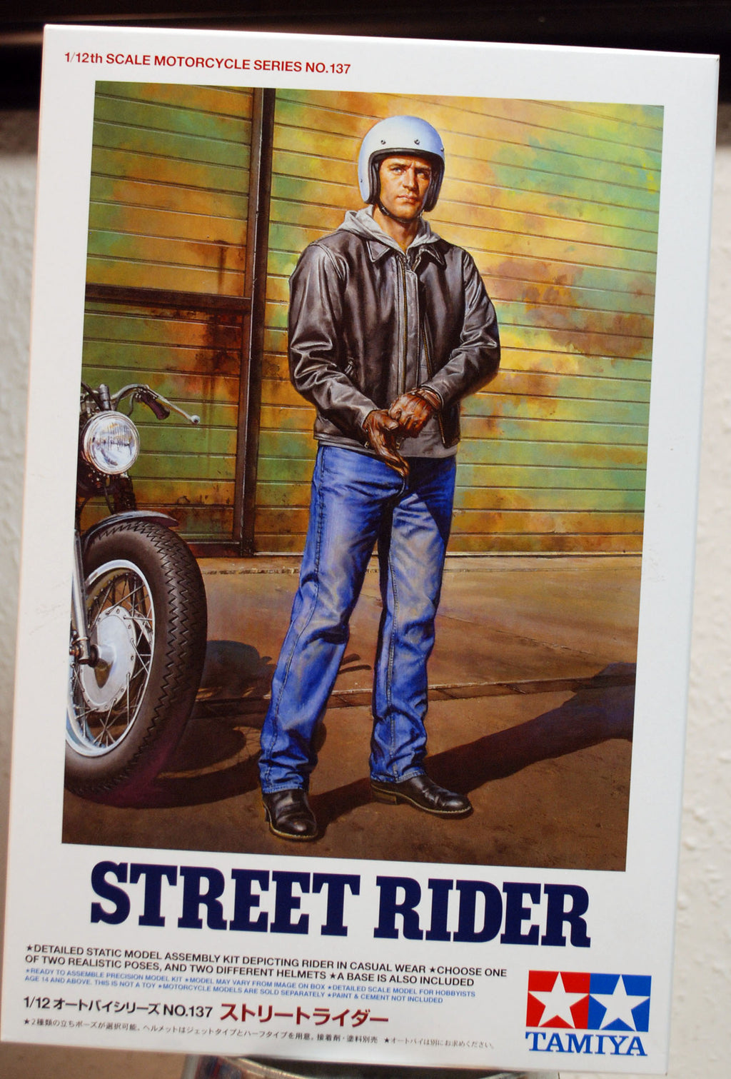 Tamiya 14137 Biker Street Rider Motorrad Fahrer Schrauber 1:12 Neu 2019
