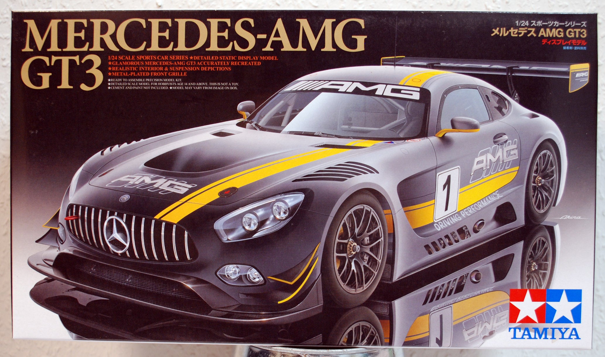 2016 Mercedes AMG GT 3 1:24 Tamiya 24345