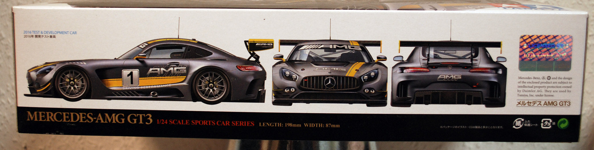 2016 Mercedes AMG GT 3 1:24 Tamiya 24345