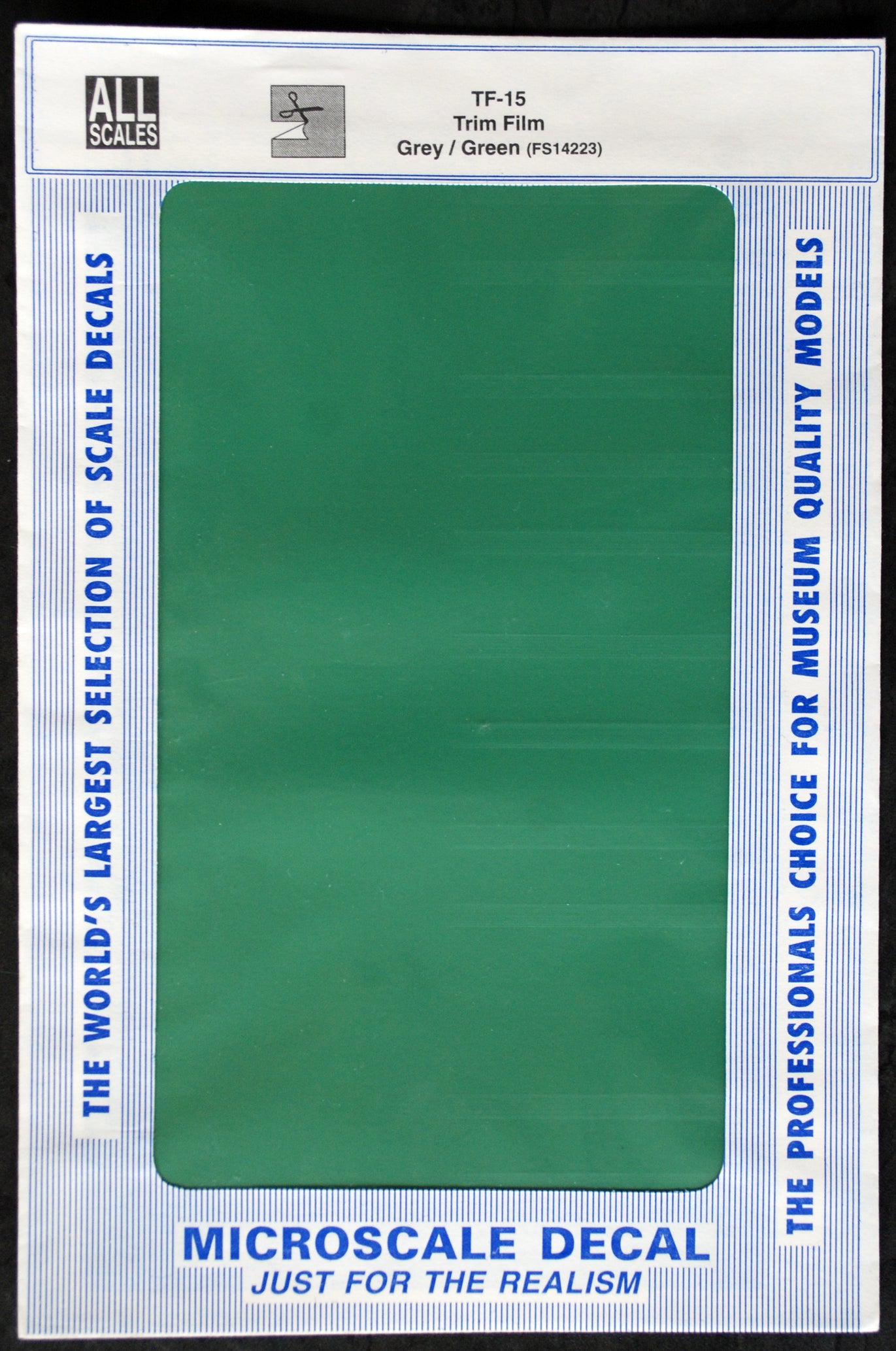 Micro Scale Decals Trim Film Plain einfarbig Naßschiebe- Abziehbilder