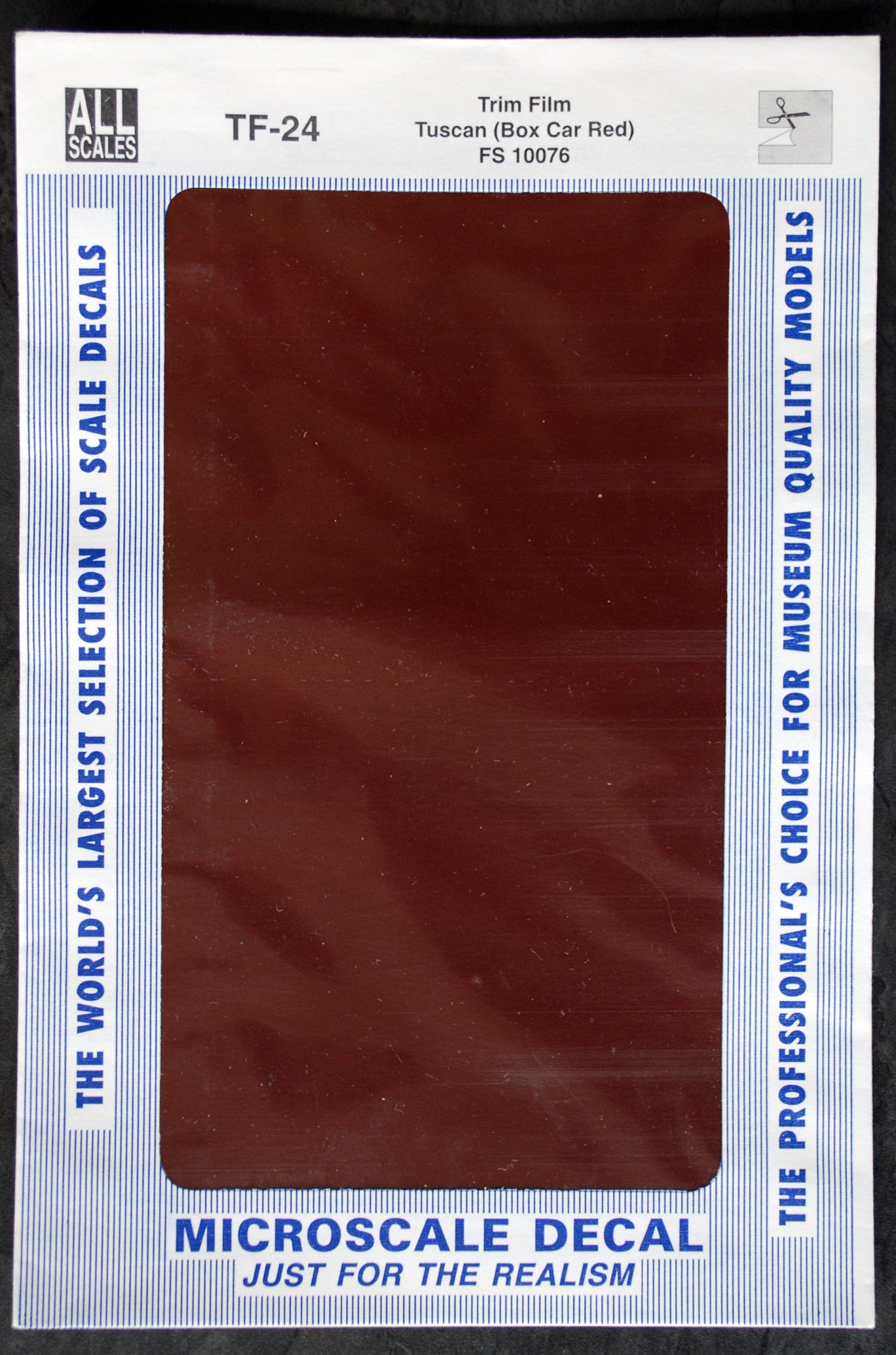 Micro Scale Decals Trim Film Plain einfarbig Naßschiebe- Abziehbilder