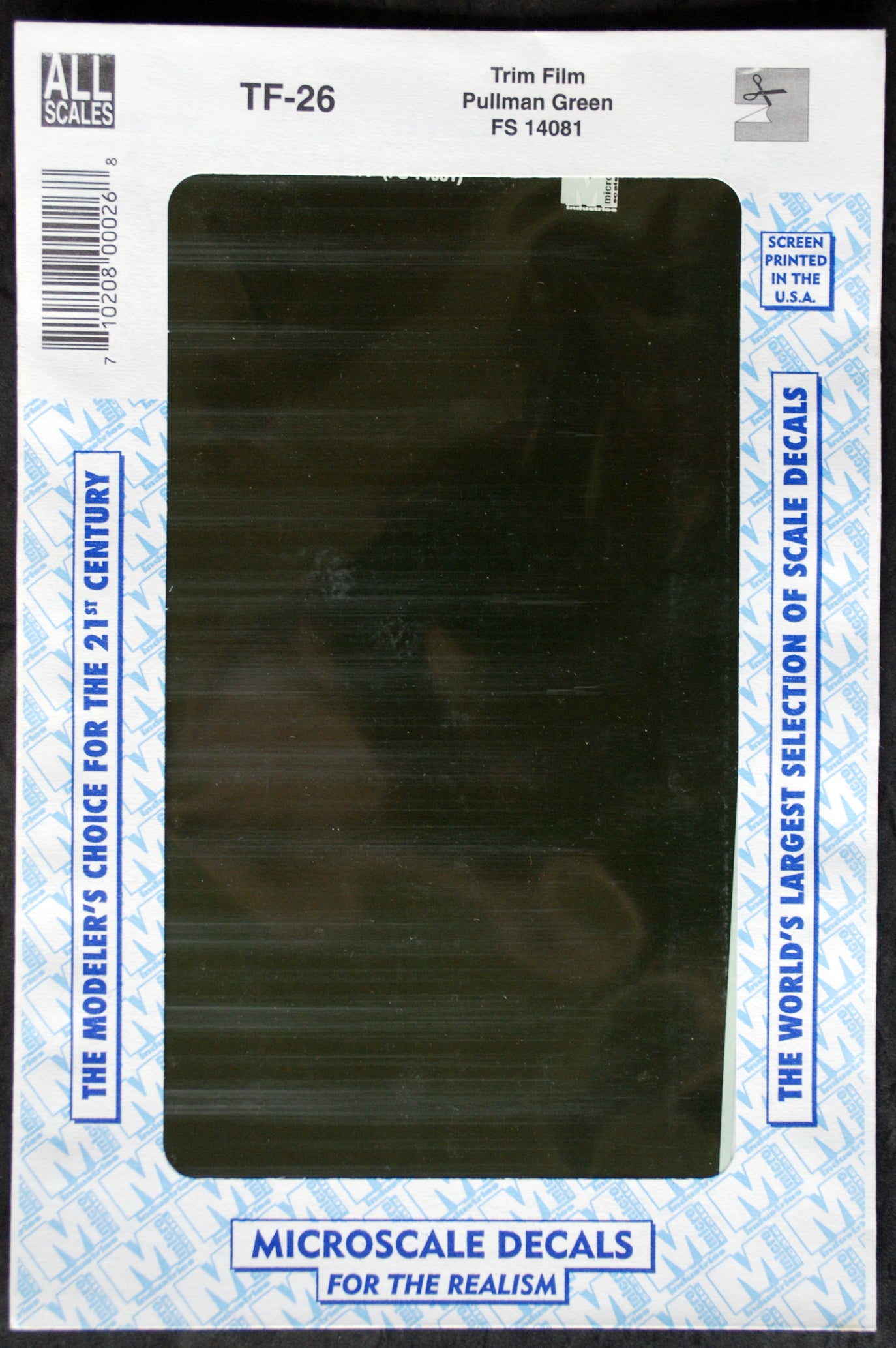 Micro Scale Decals Trim Film Plain einfarbig Naßschiebe- Abziehbilder
