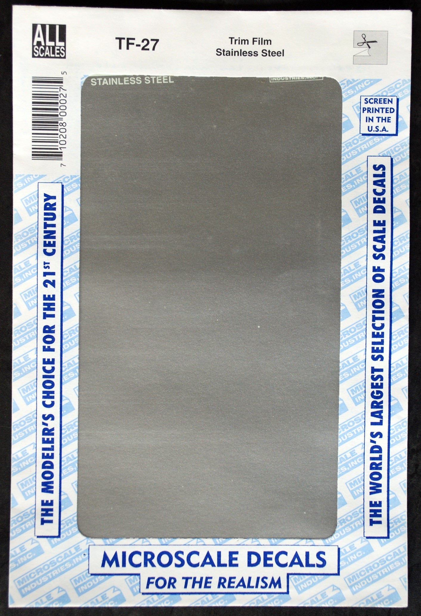 Micro Scale Decals Trim Film Plain einfarbig Naßschiebe- Abziehbilder