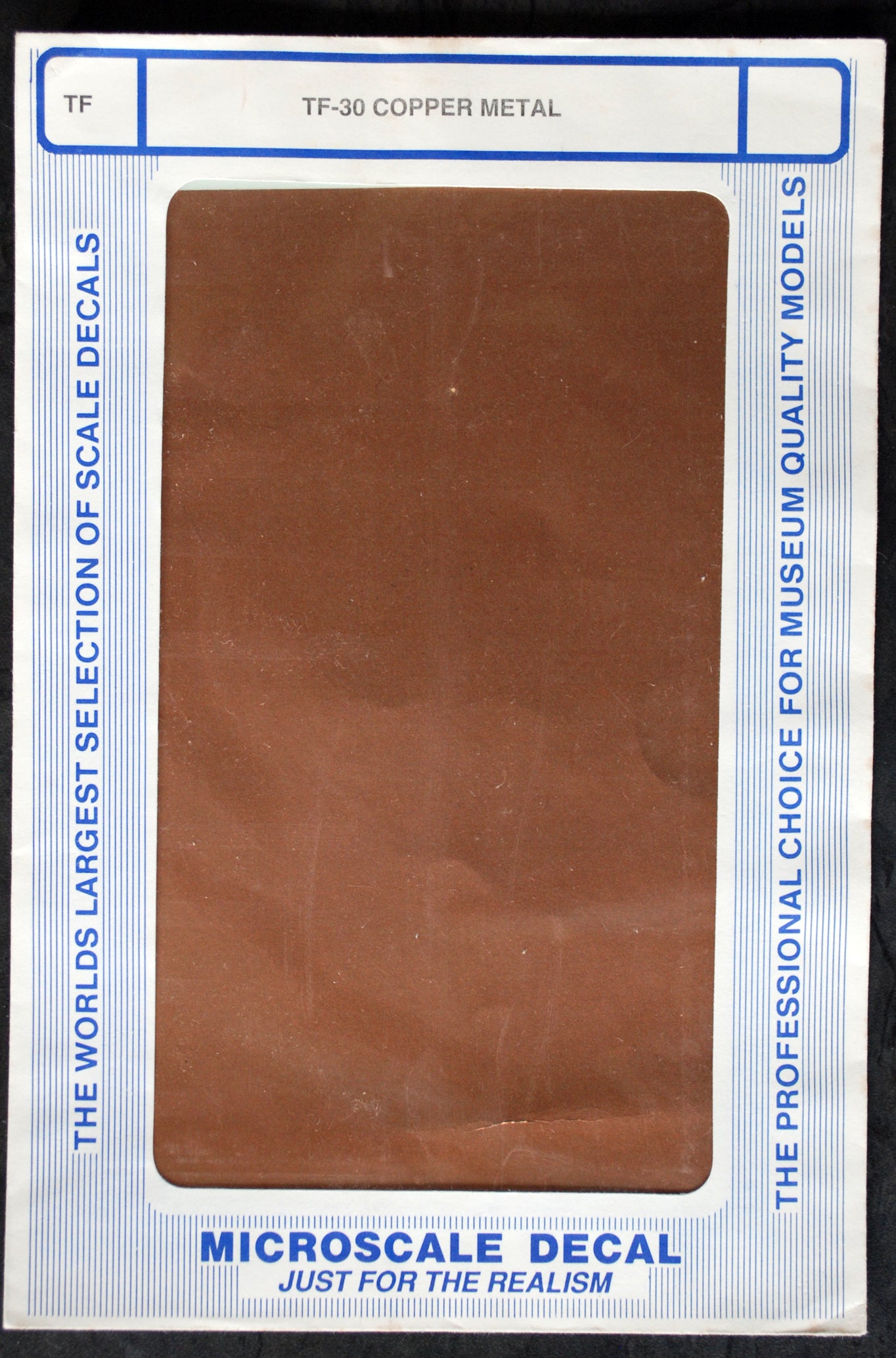 Micro Scale Decals Trim Film Plain einfarbig Naßschiebe- Abziehbilder