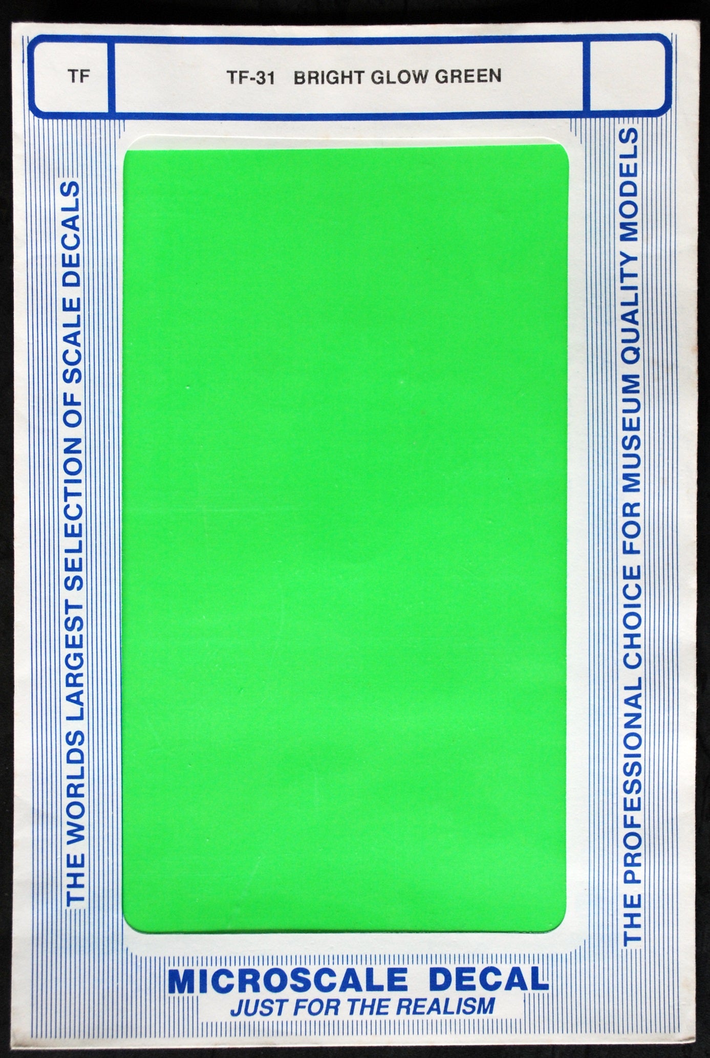 Micro Scale Decals Trim Film Plain einfarbig Naßschiebe- Abziehbilder
