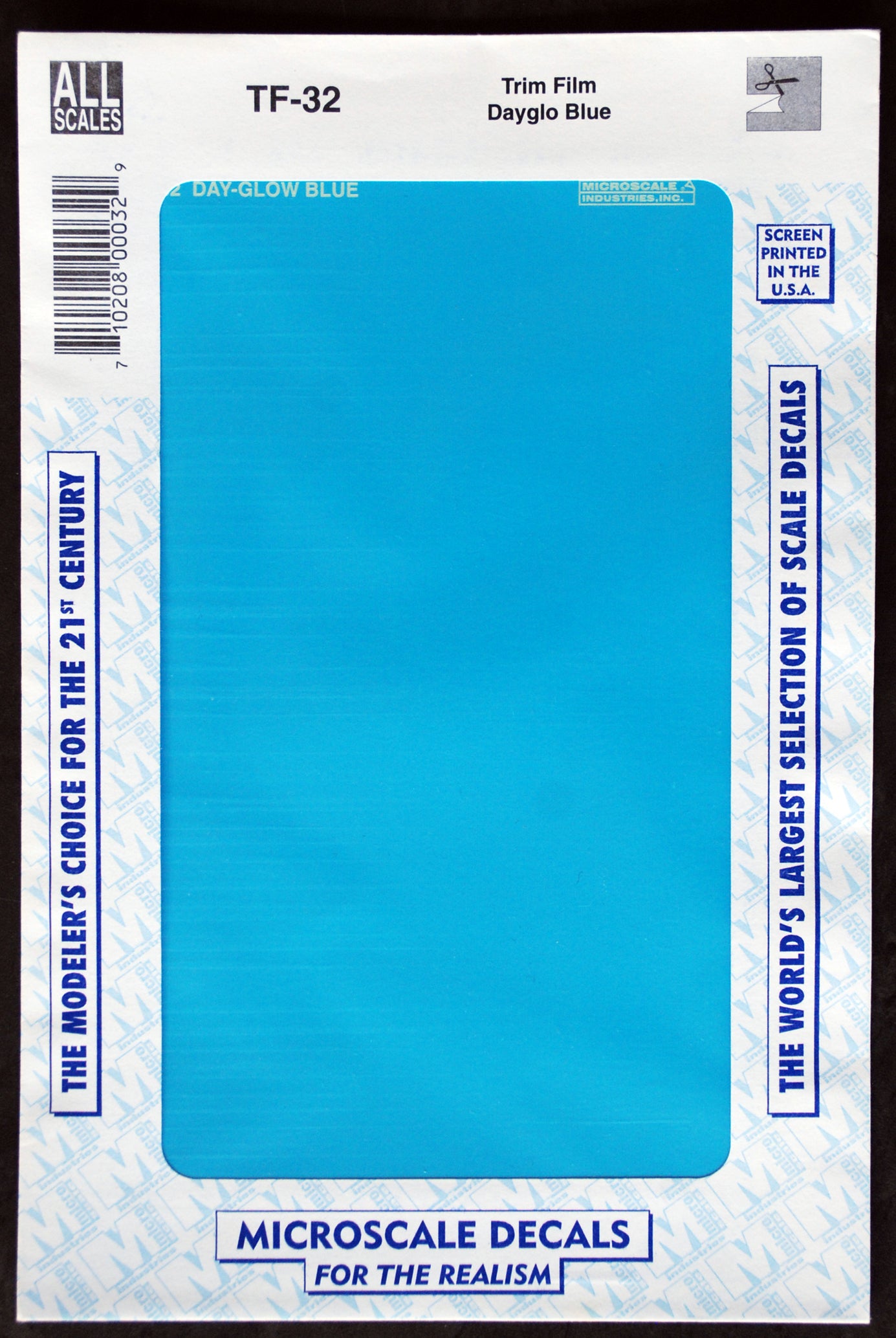 Micro Scale Decals Trim Film Plain einfarbig Naßschiebe- Abziehbilder