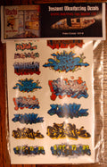 Uschi van der Rosten 1014 Decals Instant Weathering Graffiti Splatter