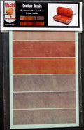 Uschi van der Rosten 1021 Decals Leather Leder Decals 12 versch. Muster