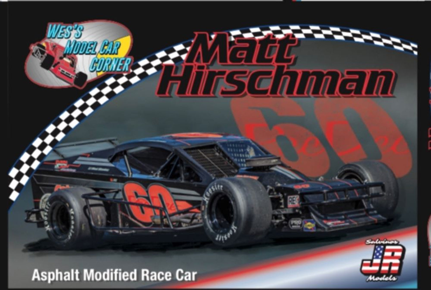 Wes´Model Car Corner 00160 Matt Hirschman # 60 1:25