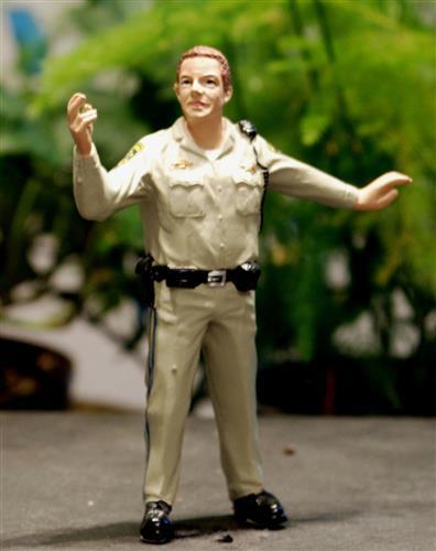 77513B American Diorama Set of 4 Sheriffs Polizisten 1:24 neu 2017