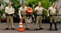 77513B American Diorama Set of 4 Sheriffs Polizisten 1:24 neu 2017