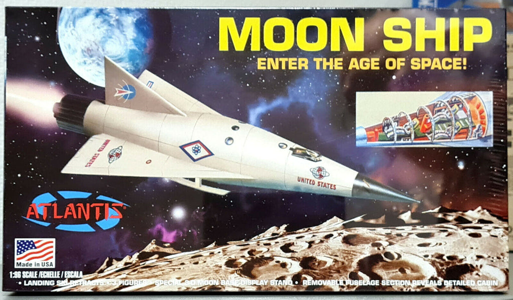 Moonship Spacecraft 1:96 Atlantis 1825