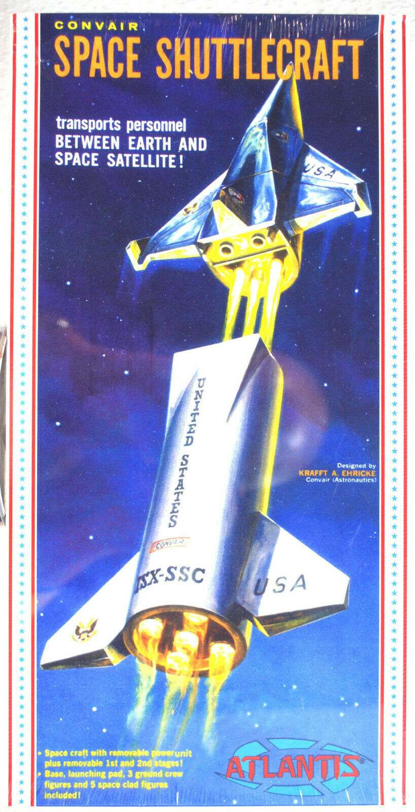 Convair Space Shuttlecraft Ehricke 1:150 Atlantis 1828