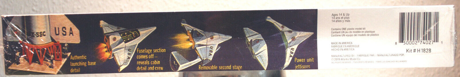 Convair Space Shuttlecraft Ehricke 1:150 Atlantis 1828
