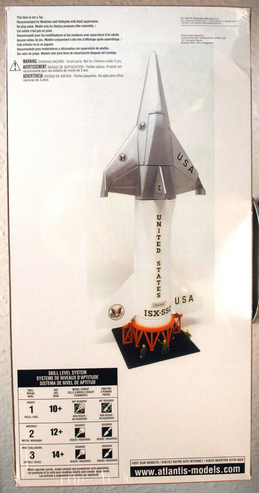 Convair Space Shuttlecraft Ehricke 1:150 Atlantis 1828