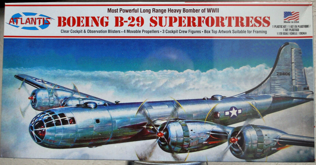 Boeing B-29 Superfortress Bomber 1:120  Atlantis 208