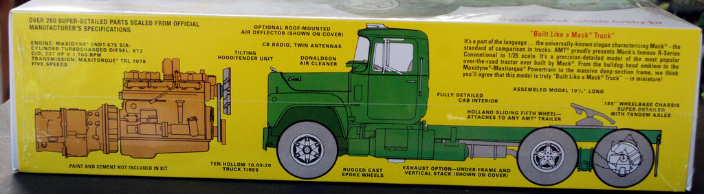 Mack R 685 ST Tractor Zugmaschine, 1:25, AMT 1039 wieder neu 2017