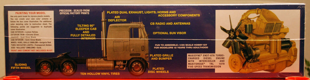 Mack Cruise-Liner Tractor Zugmaschine 1:25 AMT 1062 wieder neu 2017