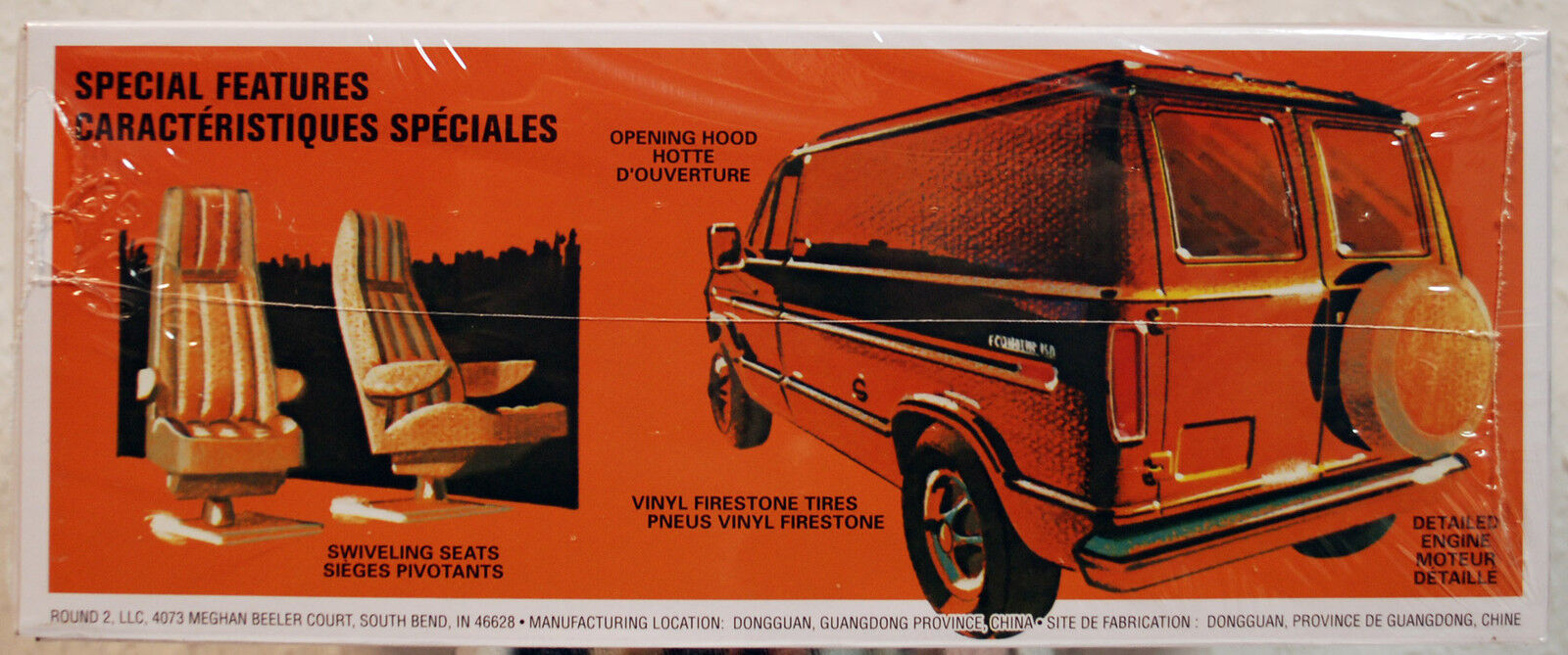 1977 Ford Cruising Van 1:25 AMT 1108 Wieder neu 2019