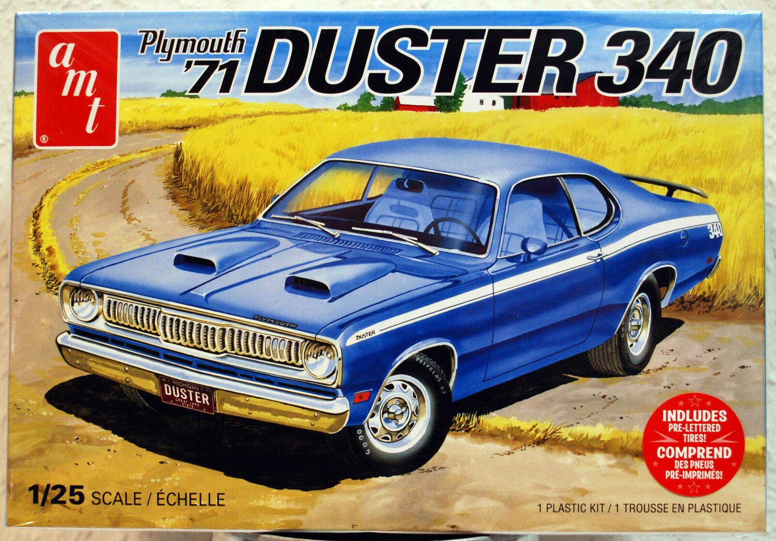 1971 Plymouth Duster 340 1:25 AMT 1118 wieder neu 2019