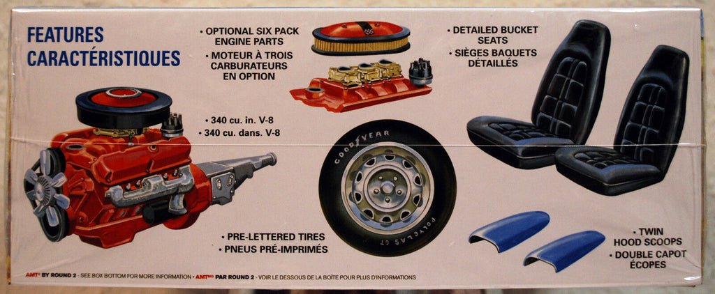 1971 Plymouth Duster 340 1:25 AMT 1118 wieder neu 2019
