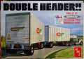 Trailmobile Double Header two complete 27Ft. vans 1:25 AMT 1132 wieder neu 2019