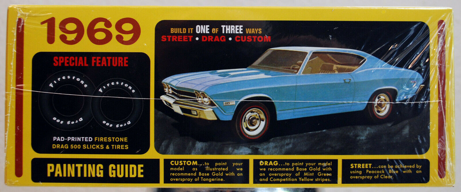 1969 Chevrolet Chevelle SS 396 2´n1 Kit 1:25 AMT 1138 wieder neu 2019 wieder neu