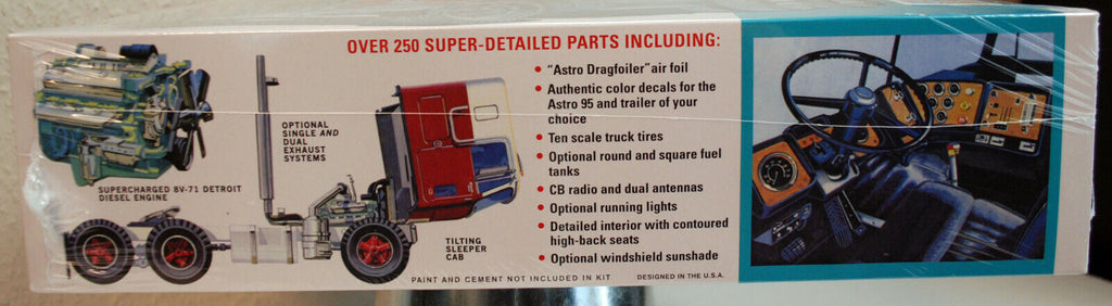 GMC Astro 95 Semi Tractor 1:25 AMT 1140 wieder 2019