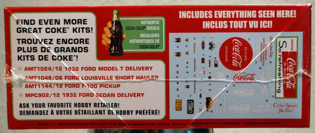 1953 Ford Crestline Victoria Hardtop Coca-Cola 1:25 AMT 1146