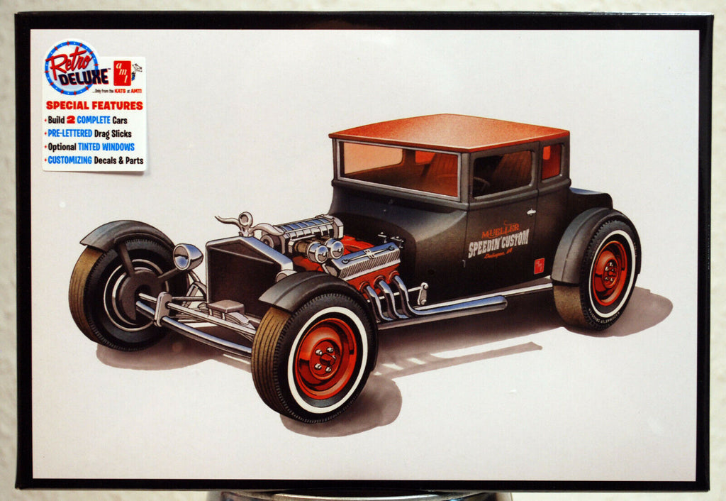1925  Ford Model T Chopped T  2 komplette kits  3´n1 1:25 AMT 1167