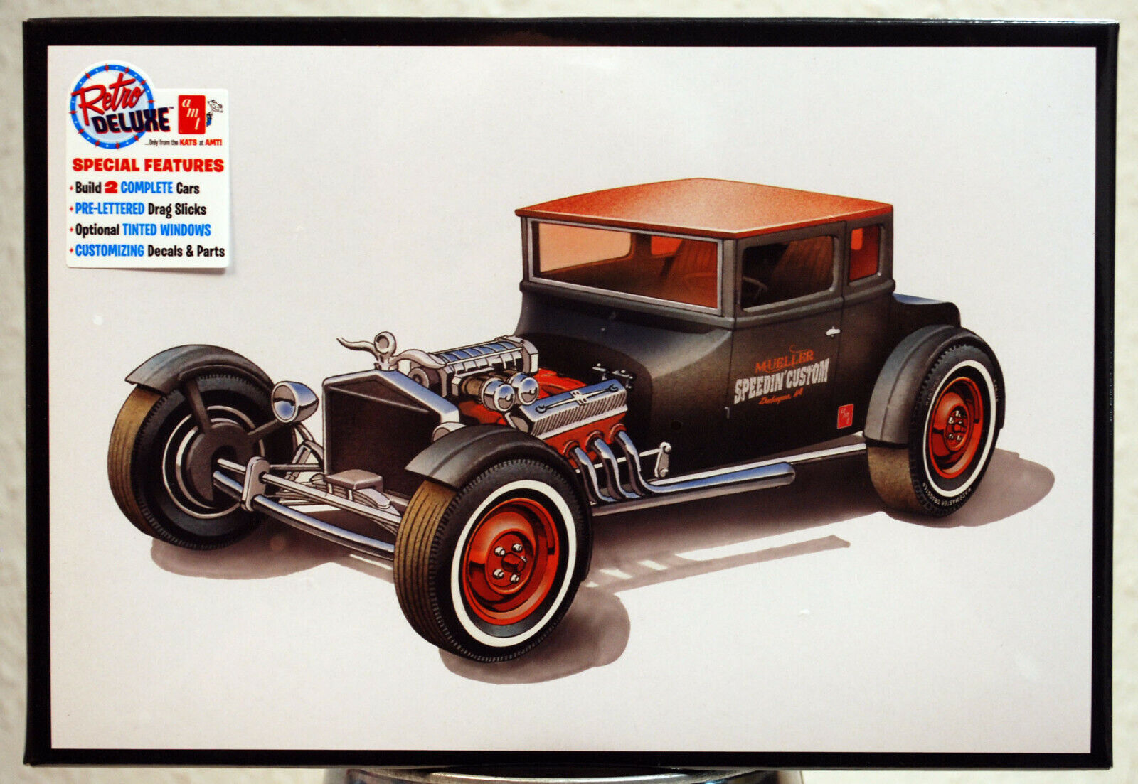 1925  Ford Model T Chopped T  2 komplette kits  3´n1 1:25 AMT 1167