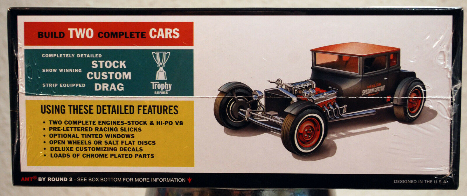 1925  Ford Model T Chopped T  2 komplette kits  3´n1 1:25 AMT 1167