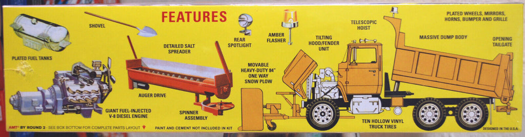 Ford LNT 8000 Snow Plow Schneepflug 1:25 AMT 1178 wieder neu 2020