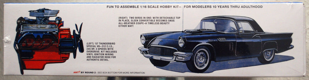 1957 Ford Thunderbird Cabrio / Hardtop 2`n1 1:16 AMT 1206  wieder neu 2020