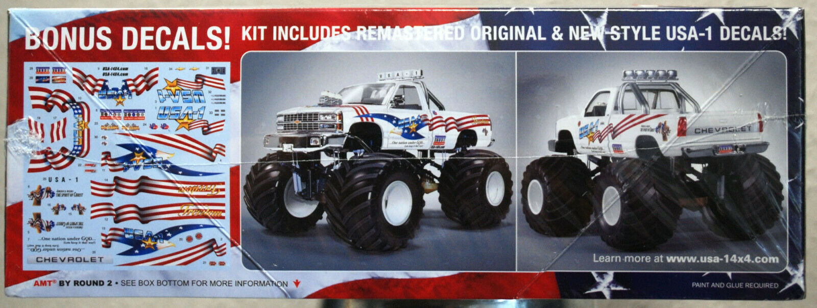 Chevrolet Silverado Monster Truck USA 1 1:25 AMT 1252 wieder neu 2021
