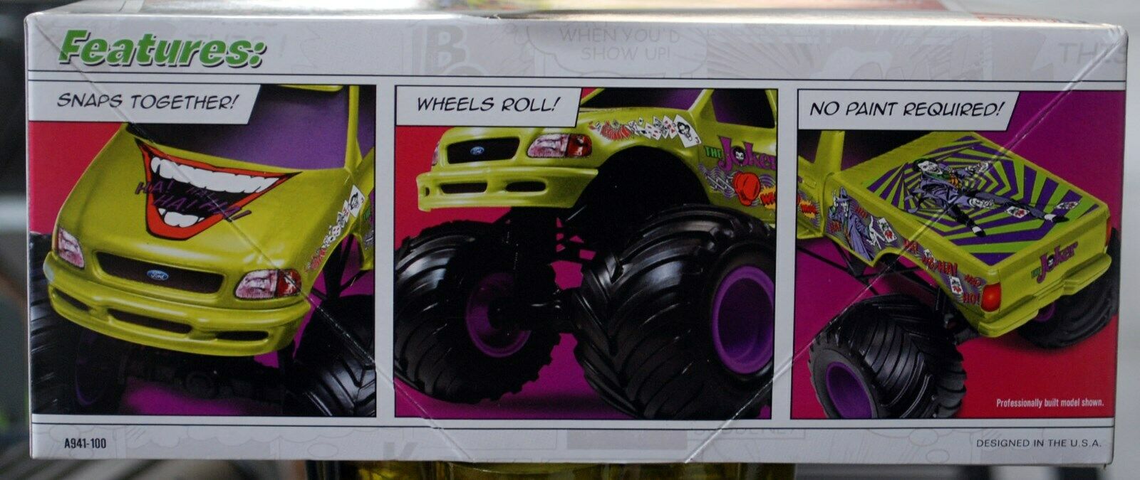 The Joker Ford F 100 Monster Truck 1:32 AMT 941
