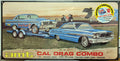 AMT 1223 1964 Ford Galaxie & 64er Ford Falcon Funny Car & Trailer 1:25