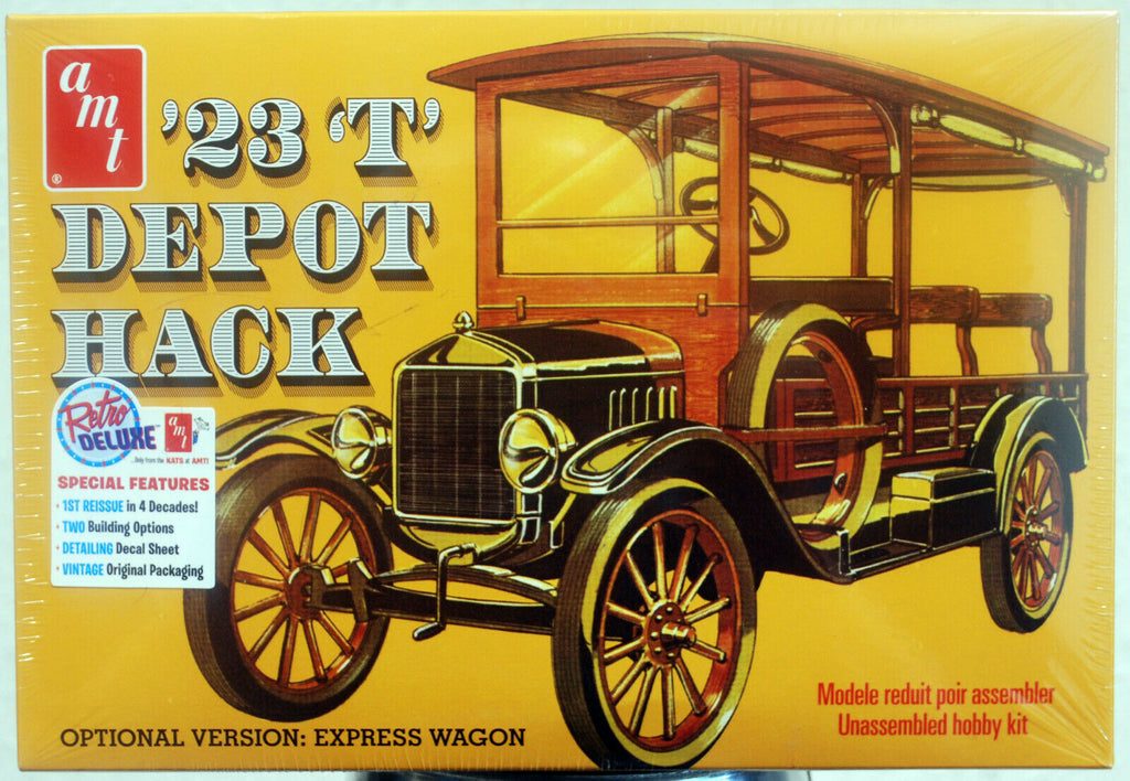 1923 Ford T Depot Hack 1:25 AMT 1237 wieder neu 2021