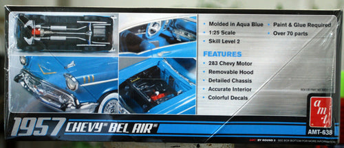 1957 Chevrolet Bel Air Hardtop Coupe 1:25 AMT 638