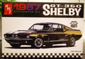 1967 Ford Mustang Shelby GT 350, 1:25, AMT 800 weiß gegossen