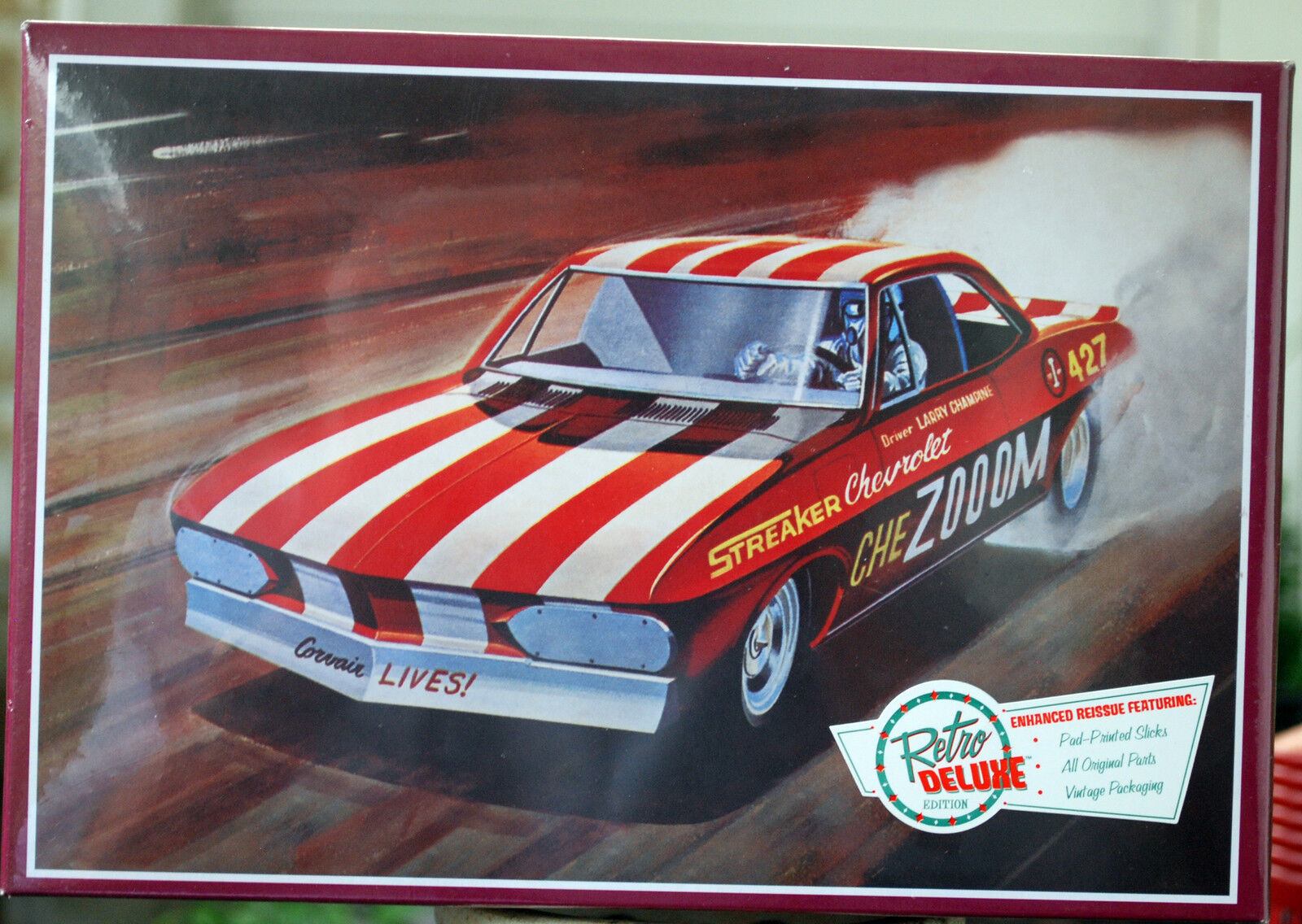 1969 Chevrolet Corvair Chezoom Funny Car, 1:25, AMT 873