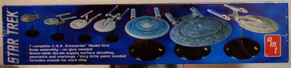 AMT 954 Star Trek USS Enterprise 7 Model Set 1:2500