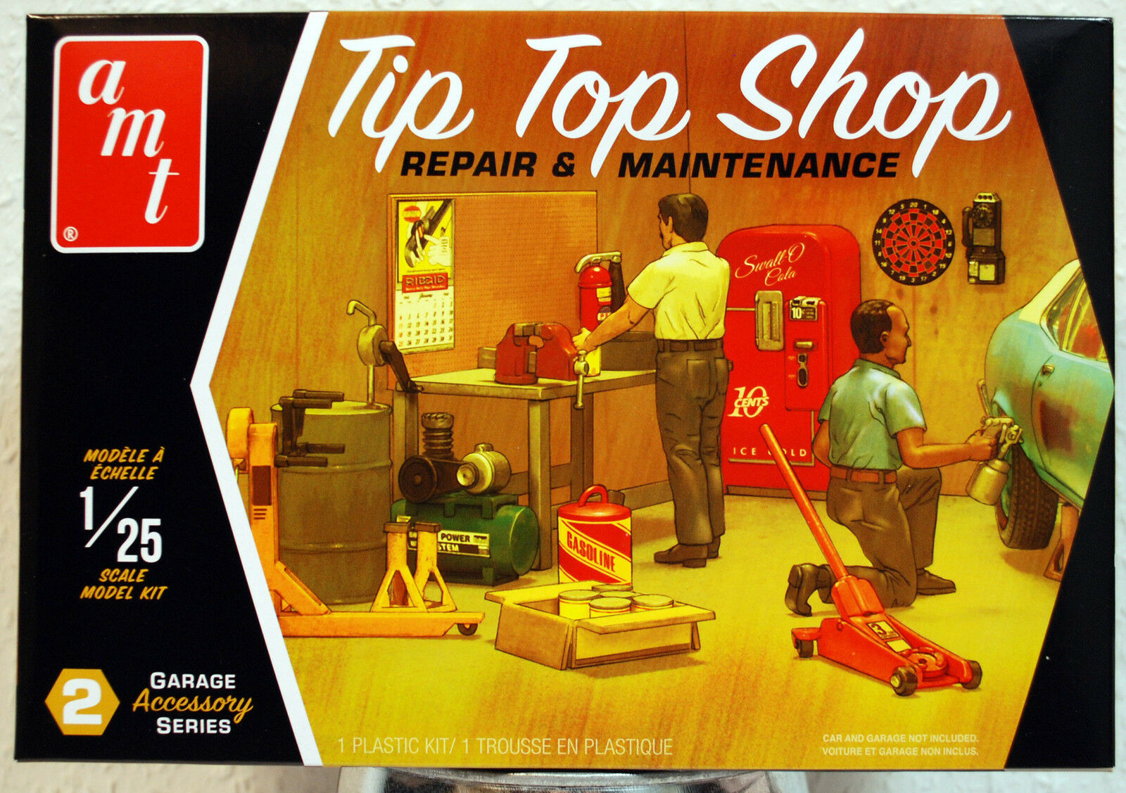 AMTPP 016 Tip Top Shop Werkstatteinrichtung & 2 Figuren 1:25 neu 2019