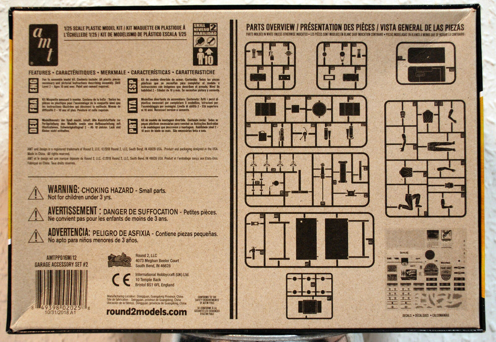 AMTPP 016 Tip Top Shop Werkstatteinrichtung & 2 Figuren 1:25 neu 2019