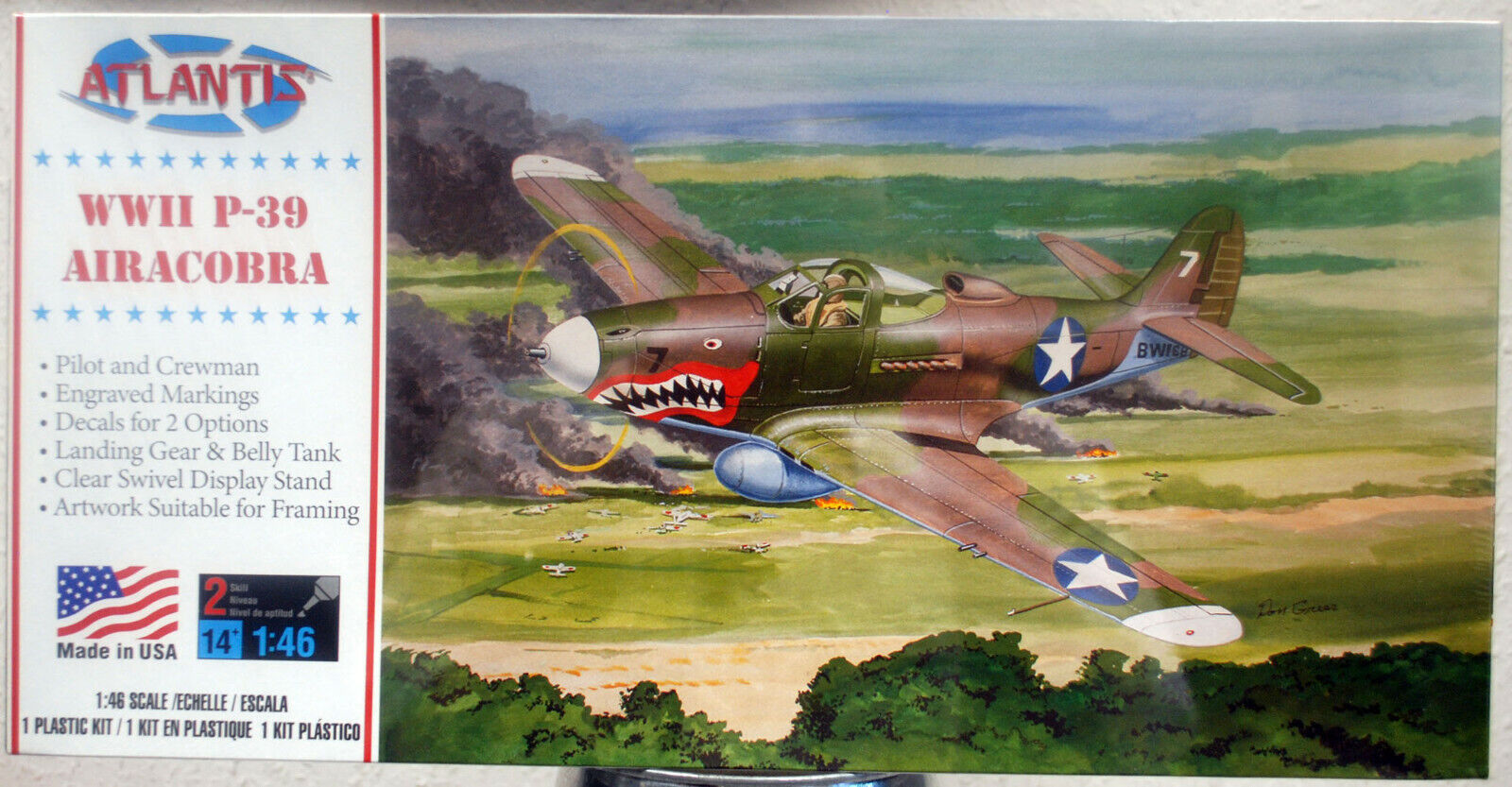 Bell P 39 Aircobra 1:46 Atlantis 222