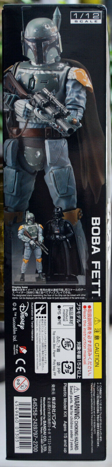 Star Wars Boba Fett 1:12 Bandai 201305 neu 2018